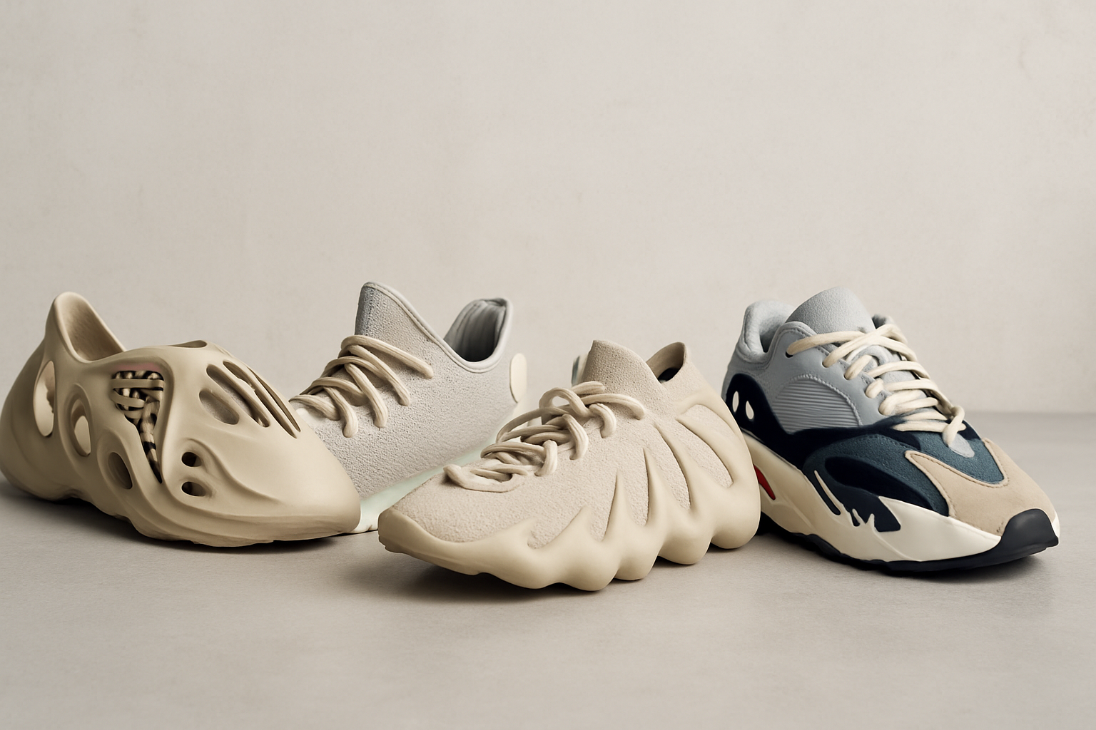 تصویر واقعی از چهار مدل محبوب کتونی ییزی